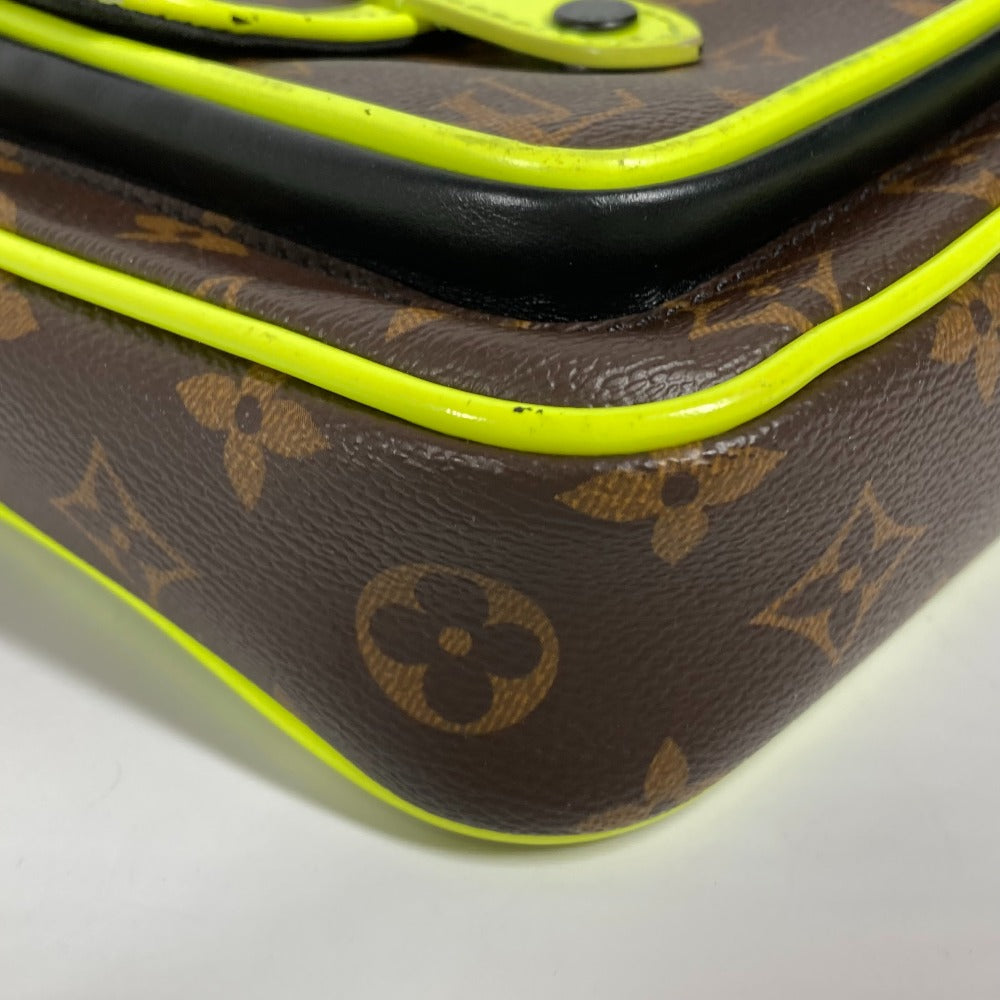 LOUIS VUITTON Shoulder Bag M80793 Monogram canvas Brown Monogram macacer Christopher Wearable Wallet mens Used Authentic