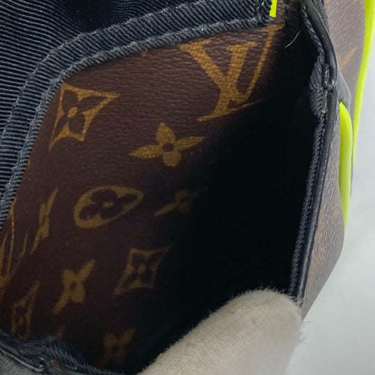 LOUIS VUITTON Shoulder Bag M80793 Monogram canvas Brown Monogram macacer Christopher Wearable Wallet mens Used Authentic