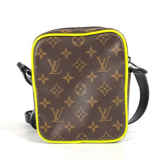 LOUIS VUITTON Shoulder Bag M80793 Monogram canvas Brown Monogram macacer Christopher Wearable Wallet mens Used Authentic