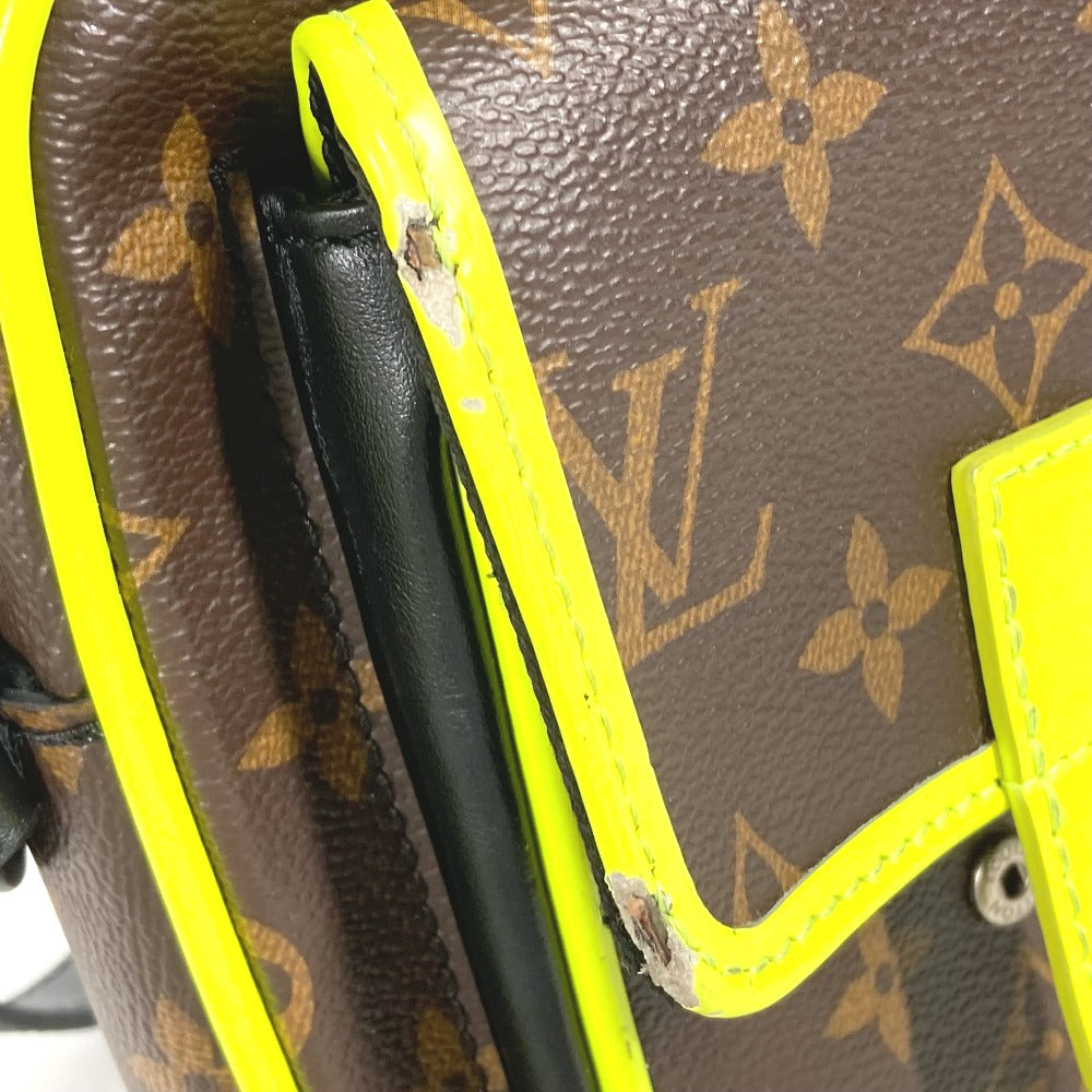 LOUIS VUITTON Shoulder Bag M80793 Monogram canvas Brown Monogram macacer Christopher Wearable Wallet mens Used Authentic