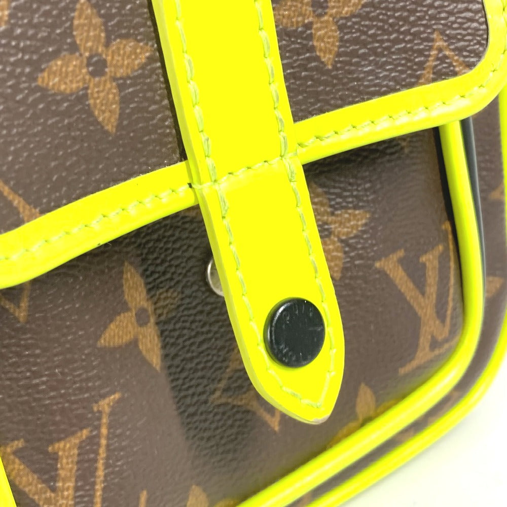 LOUIS VUITTON Shoulder Bag M80793 Monogram canvas Brown Monogram macacer Christopher Wearable Wallet mens Used Authentic