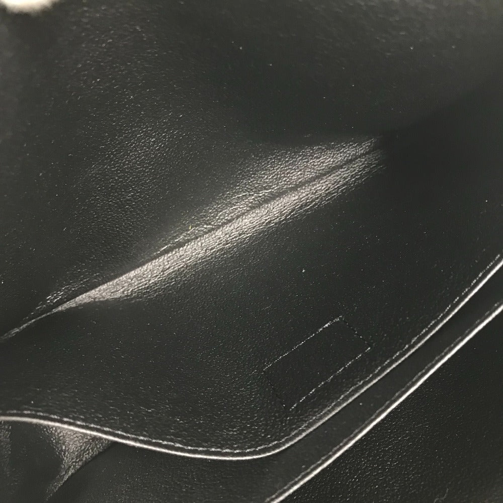 LOUIS VUITTON business bag M30212 Taiga Leather black Taiga Truth Cracking Tat GM mens Used Authentic
