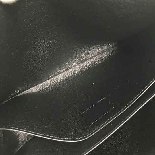 LOUIS VUITTON business bag M30212 Taiga Leather black Taiga Truth Cracking Tat GM mens Used Authentic