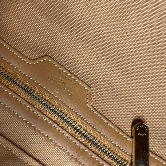 LOUIS VUITTON Shoulder Bag M95466 canvas Brown That's Love LOVE Tote MM Women Used Authentic