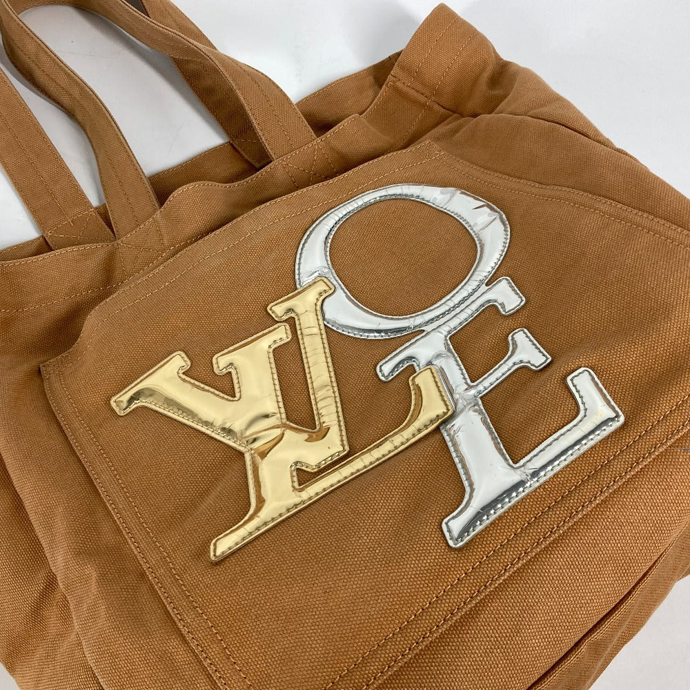 LOUIS VUITTON Shoulder Bag M95466 canvas Brown That's Love LOVE Tote MM Women Used Authentic