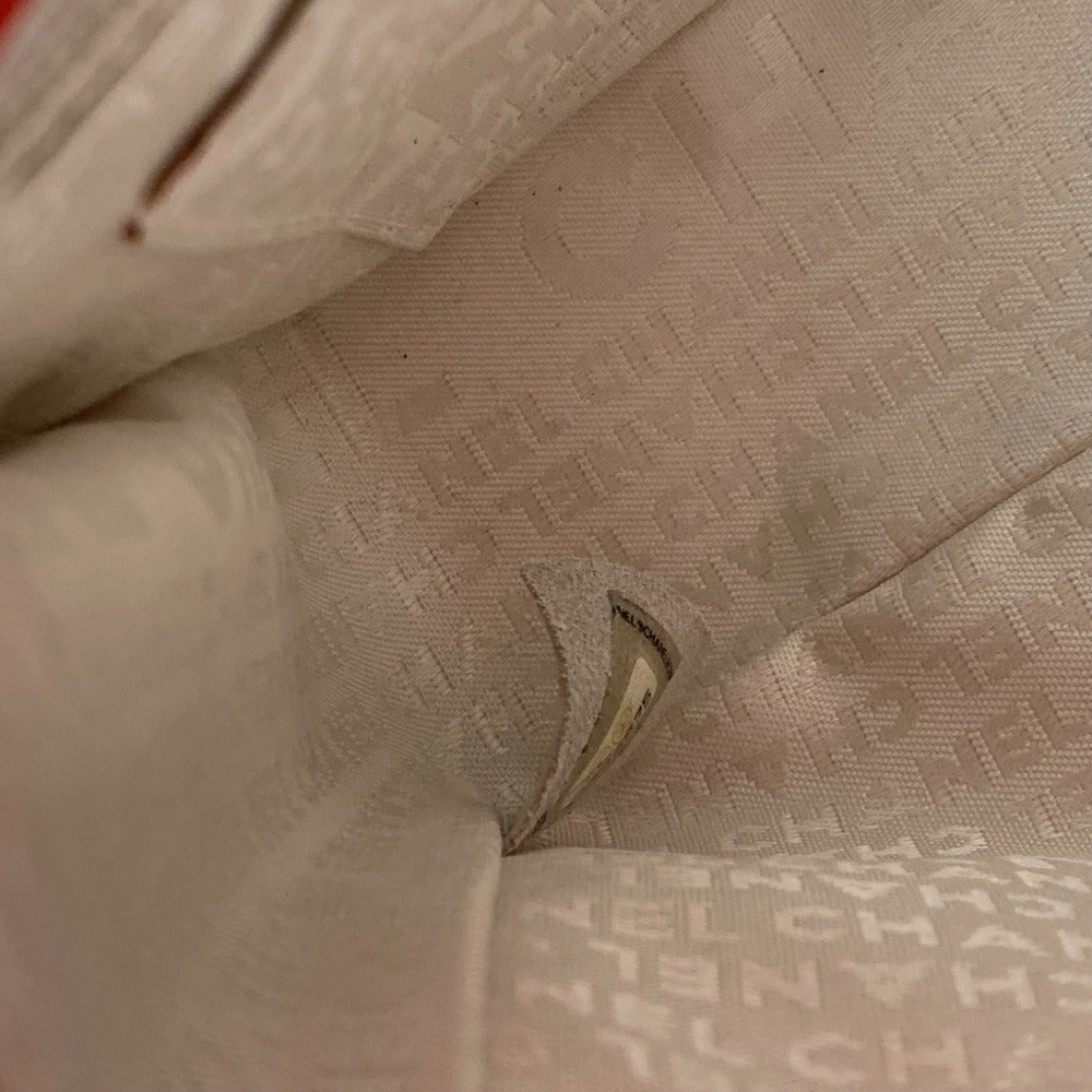 CHANEL Shoulder Bag lambskin Red Shoulder Matelasse 25 Ladybug Strawberry Women Used Authentic