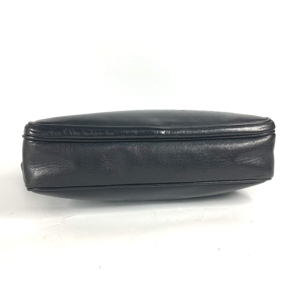 CHANEL Shoulder Bag lambskin black vintage CC COCO Mark Women Used Authentic