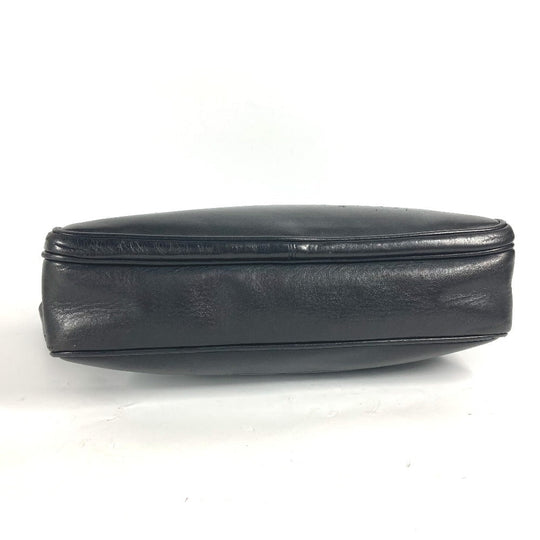 CHANEL Shoulder Bag lambskin black vintage CC COCO Mark Women Used Authentic