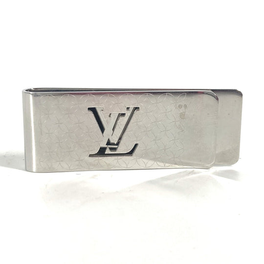 LOUIS VUITTON Money clip M65041 metal Silver building clip champs elyses mens Used Authentic