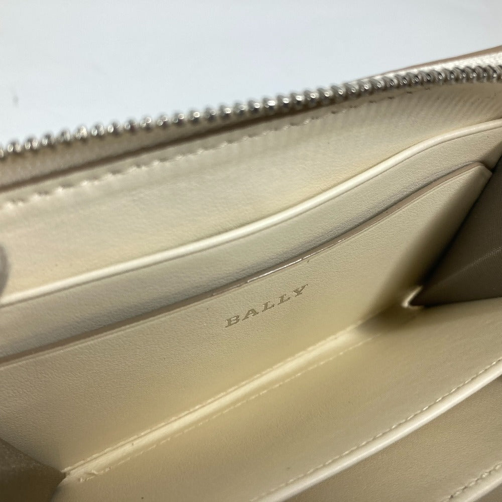 BALLY Coin case TORRIN.TSP leather white logo Wallet Coin Pocket mens Used Authentic
