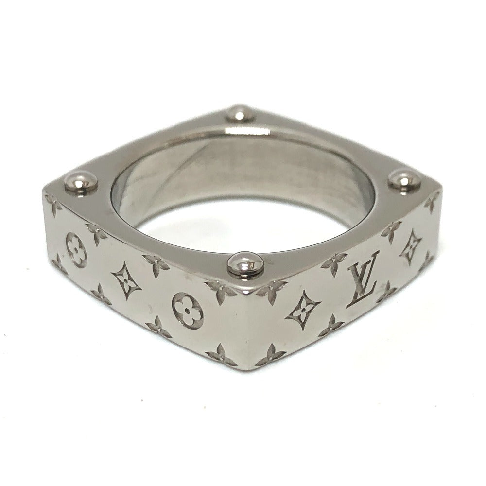 LOUIS VUITTON Ring M00695 metal Silver Ring Monogram Bold L