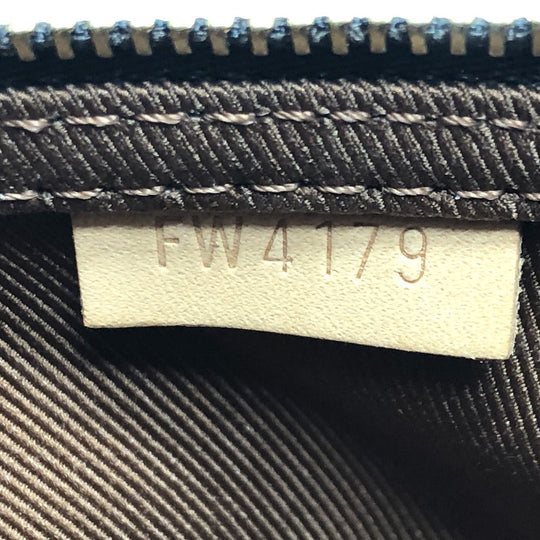 LOUIS VUITTON Cosmetics Pouch M43688 Monogram canvas Brown Monogram Cube de Langemont PM Women Used Authentic