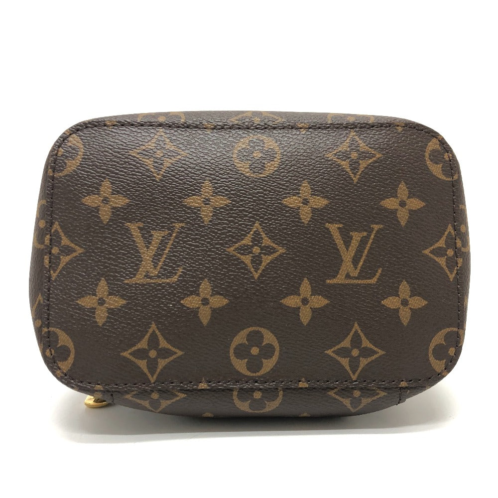 LOUIS VUITTON Cosmetics Pouch M43688 Monogram canvas Brown Monogram Cube de Langemont PM Women Used Authentic