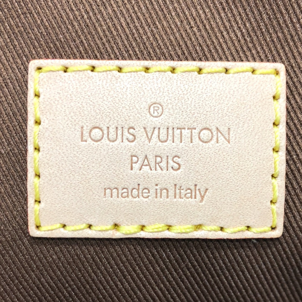 LOUIS VUITTON Cosmetics Pouch M43688 Monogram canvas Brown Monogram Cube de Langemont PM Women Used Authentic