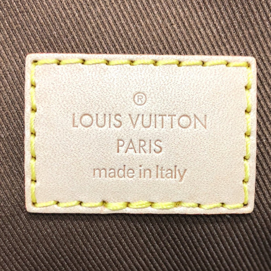 LOUIS VUITTON Cosmetics Pouch M43688 Monogram canvas Brown Monogram Cube de Langemont PM Women Used Authentic
