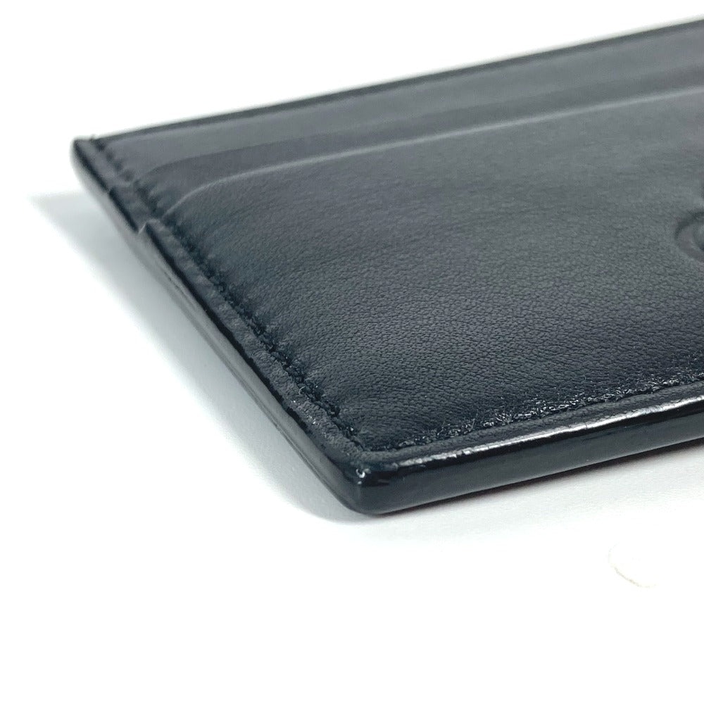 BALLY Coin case BARRIK.A leather black logo Wallet Coin Pocket mens Used Authentic