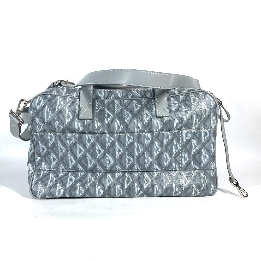 Dior Shoulder Bag 1ESDU035CDP_H42E Canvas, Leather gray CD Diamond Dior Hit the Road Pet Carrier Bag unisex(Unisex) Used Authentic
