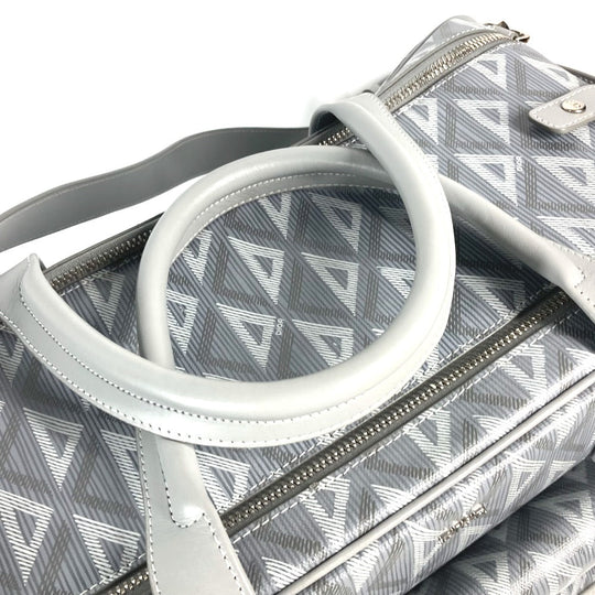 Dior Shoulder Bag 1ESDU035CDP_H42E Canvas, Leather gray CD Diamond Dior Hit the Road Pet Carrier Bag unisex(Unisex) Used Authentic