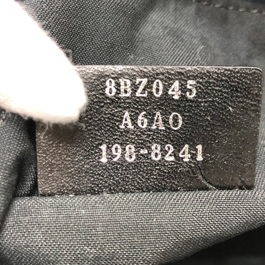 FENDI Backpack 8BZ045 Nylon Navy Zucca logo unisex(Unisex) Used Authentic