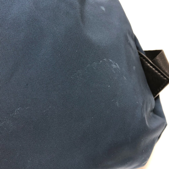 FENDI Backpack 8BZ045 Nylon Navy Zucca logo unisex(Unisex) Used Authentic