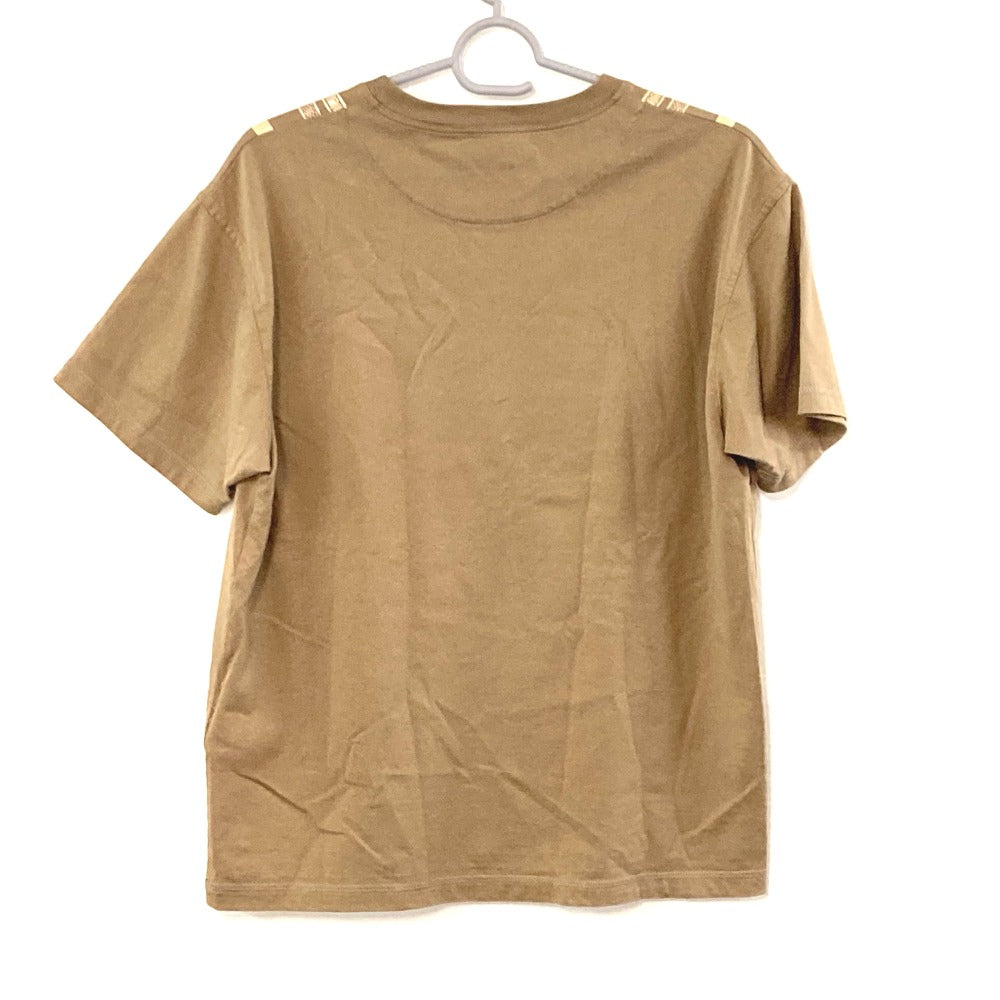 HERMES Short sleeve T-shirt cotton Brown LE TRESOR DE MEDOR Women 36 Used Authentic