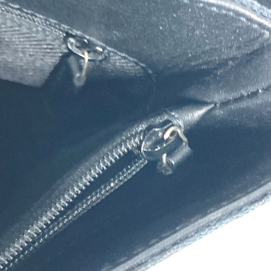 GUCCI Shoulder Bag 001 4286 Leather / canvas black Bucket Bucket GG Women Used Authentic