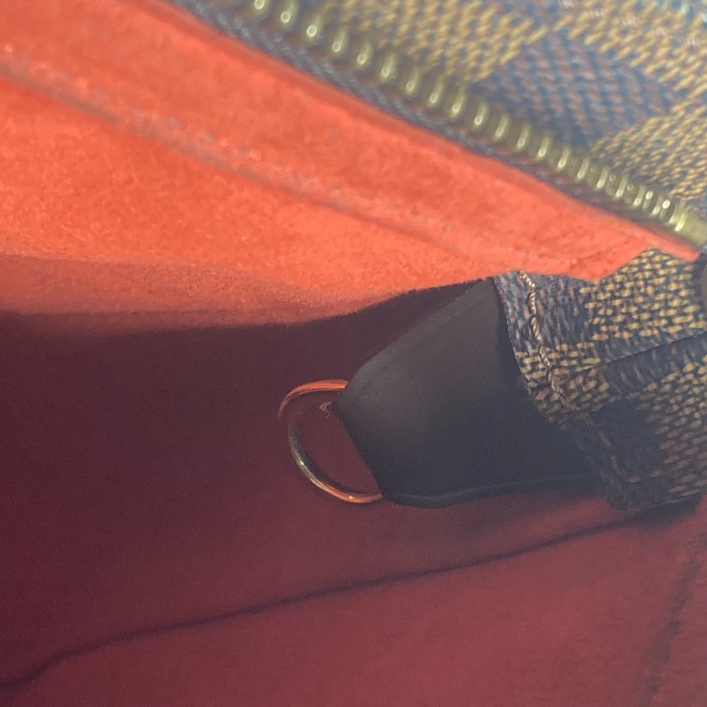 LOUIS VUITTON Shoulder Bag N51144 Damier canvas Brown Damier LoopingGM Women Used Authentic