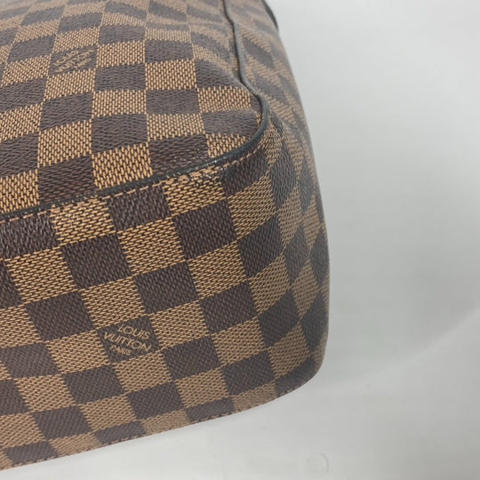 LOUIS VUITTON Shoulder Bag N51144 Damier canvas Brown Damier LoopingGM Women Used Authentic