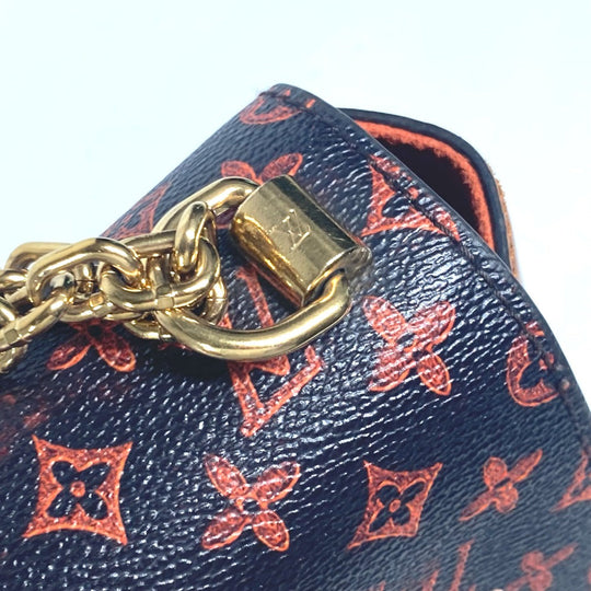 LOUIS VUITTON Shoulder Bag M44408 Monogram canvas Brown Monogram Catgram Cat Sac Twist MM Women Used Authentic