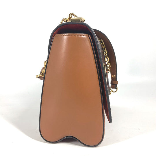 LOUIS VUITTON Shoulder Bag M44408 Monogram canvas Brown Monogram Catgram Cat Sac Twist MM Women Used Authentic
