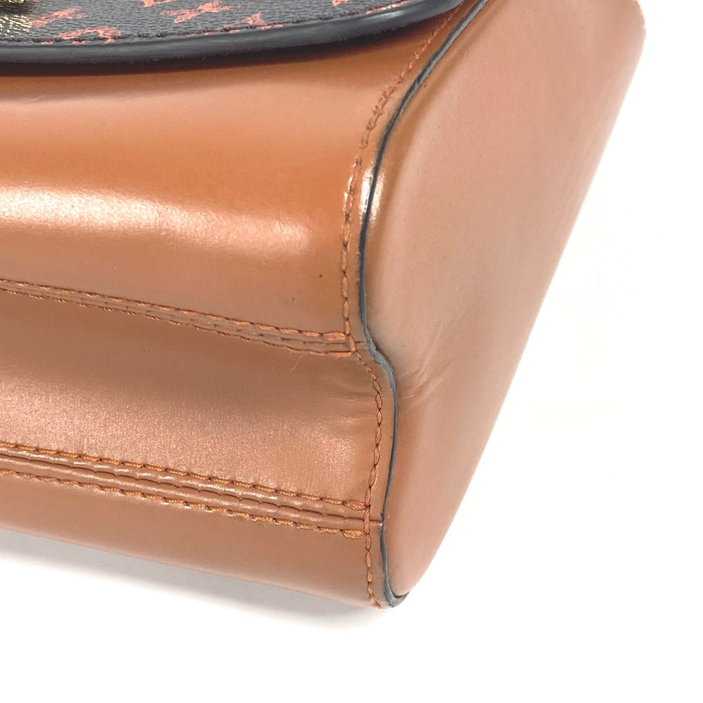 LOUIS VUITTON Shoulder Bag M44408 Monogram canvas Brown Monogram Catgram Cat Sac Twist MM Women Used Authentic