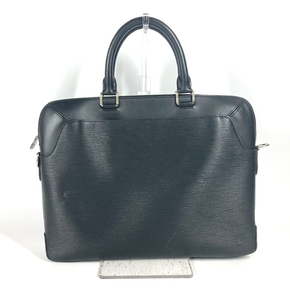LOUIS VUITTON Business bag M51689 Epi Leather black Epi Oliver mens Used Authentic