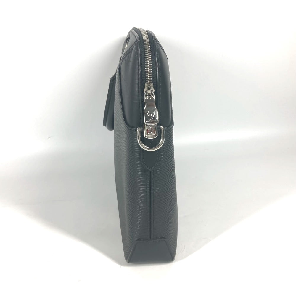 LOUIS VUITTON Business bag M51689 Epi Leather black Epi Oliver mens Used Authentic
