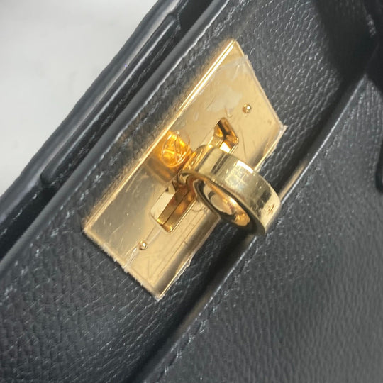 LOUIS VUITTON Shoulder Bag M21546 Calf leather black 2WAY bag On My Side PM Women Used Authentic