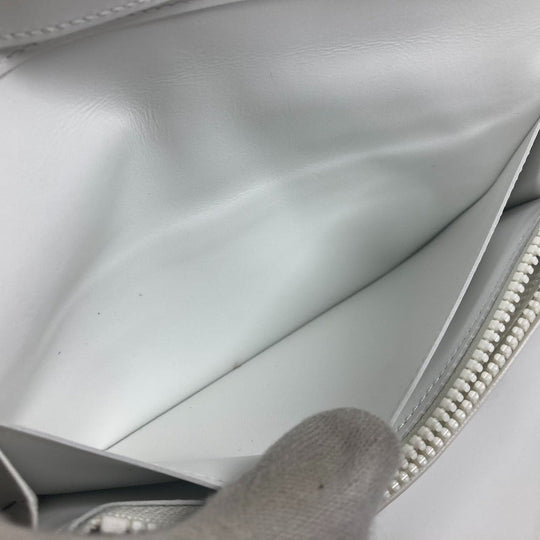 LOUIS VUITTON Long Wallet Purse M83066 Taurillon Clemence Leather white Long Wallet Monogram Portefeuille�EBrother NM mens Used Authentic