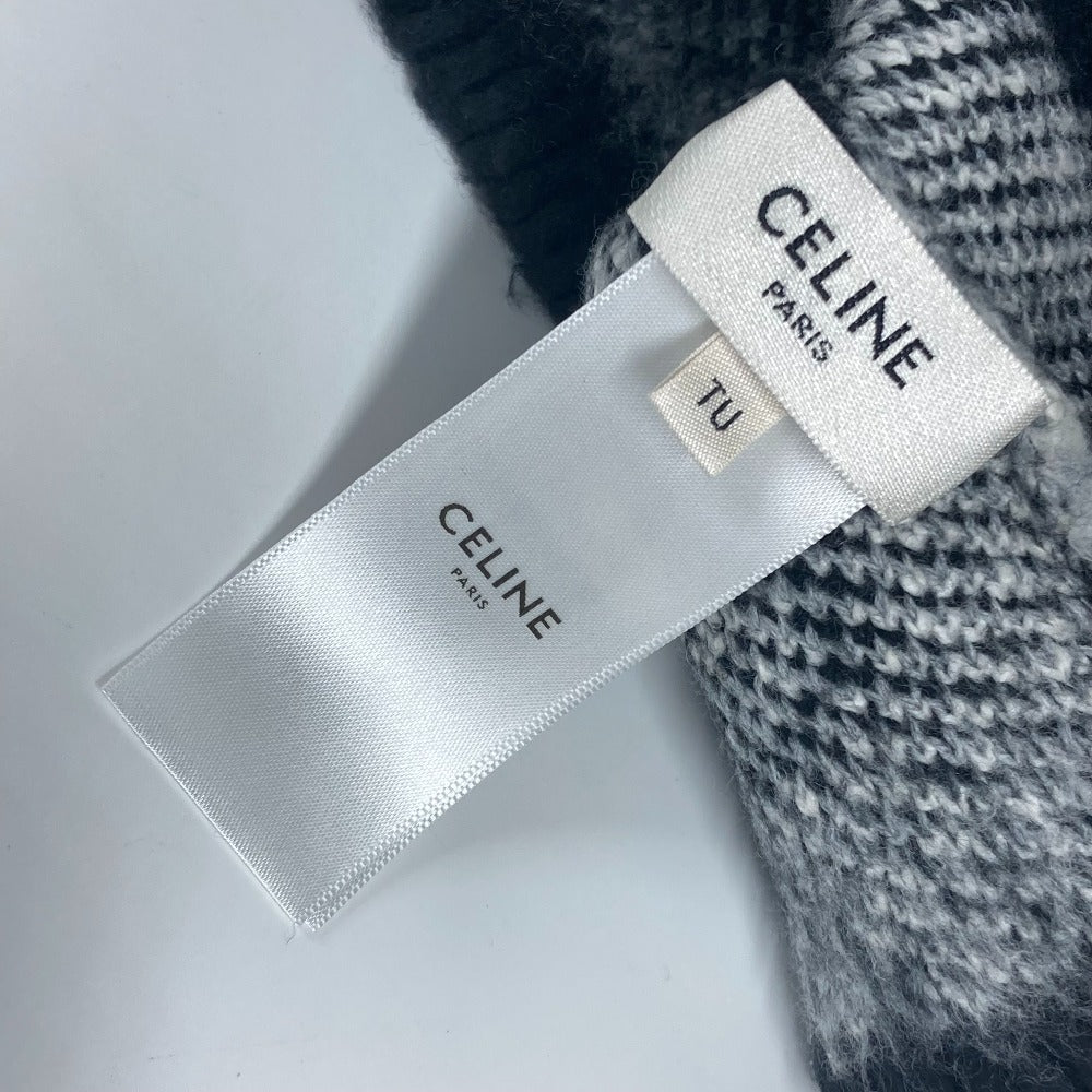 CELINE Knit hat 2A97W531Q Cotton, Polyamide black beanie hat knit hat knit cap Amy Dorian collaboration mens(Unisex) Used Authentic