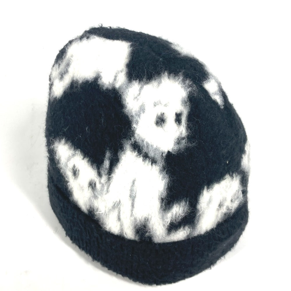 CELINE Knit hat 2A97W531Q Cotton, Polyamide black beanie hat knit hat knit cap Amy Dorian collaboration mens(Unisex) Used Authentic