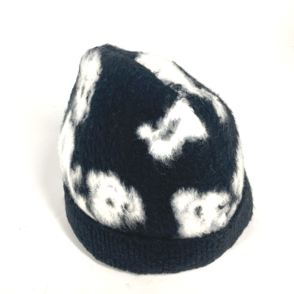 CELINE Knit hat 2A97W531Q Cotton, Polyamide black beanie hat knit hat knit cap Amy Dorian collaboration mens(Unisex) Used Authentic