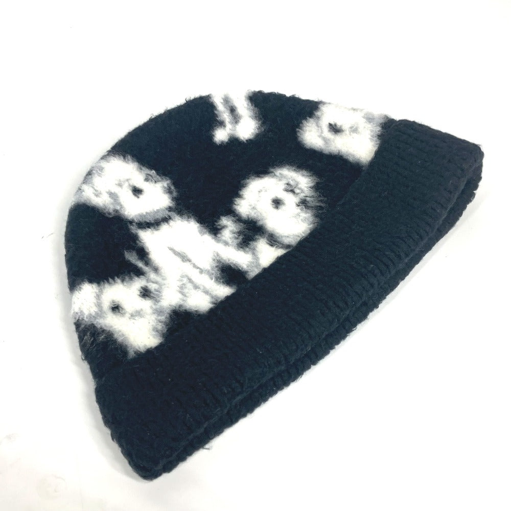 CELINE Knit hat 2A97W531Q Cotton, Polyamide black beanie hat knit hat knit cap Amy Dorian collaboration mens(Unisex) Used Authentic