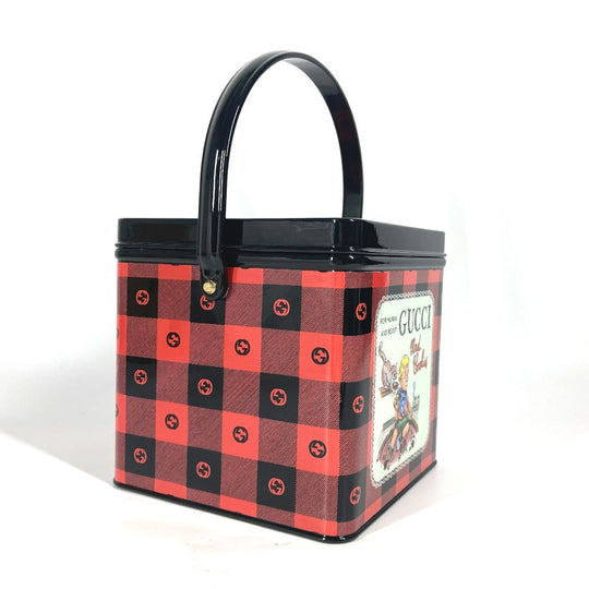 GUCCI Handbag 634132 Resin Red Box All-over pattern BOX Women Used Authentic