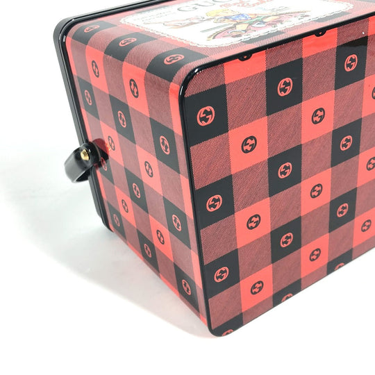 GUCCI Handbag 634132 Resin Red Box All-over pattern BOX Women Used Authentic