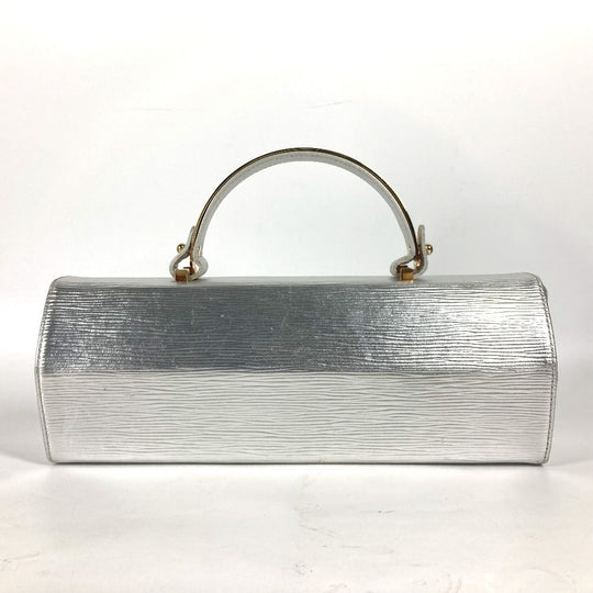 LOUIS VUITTON Handbag M92183 Epi Leather Silver Epi Galaxia Women Used Authentic