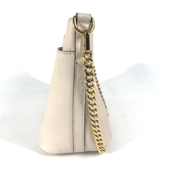 LOUIS VUITTON Shoulder Bag M24638 Grain Calfskin Leather Ivory Rock Me Rock & Walk Women Used Authentic
