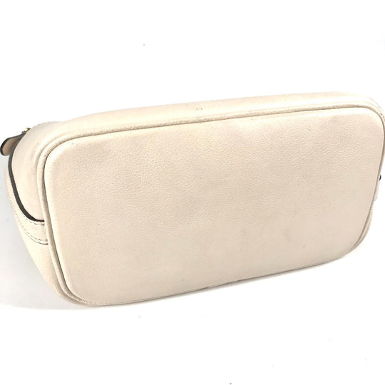 LOUIS VUITTON Shoulder Bag M24638 Grain Calfskin Leather Ivory Rock Me Rock & Walk Women Used Authentic