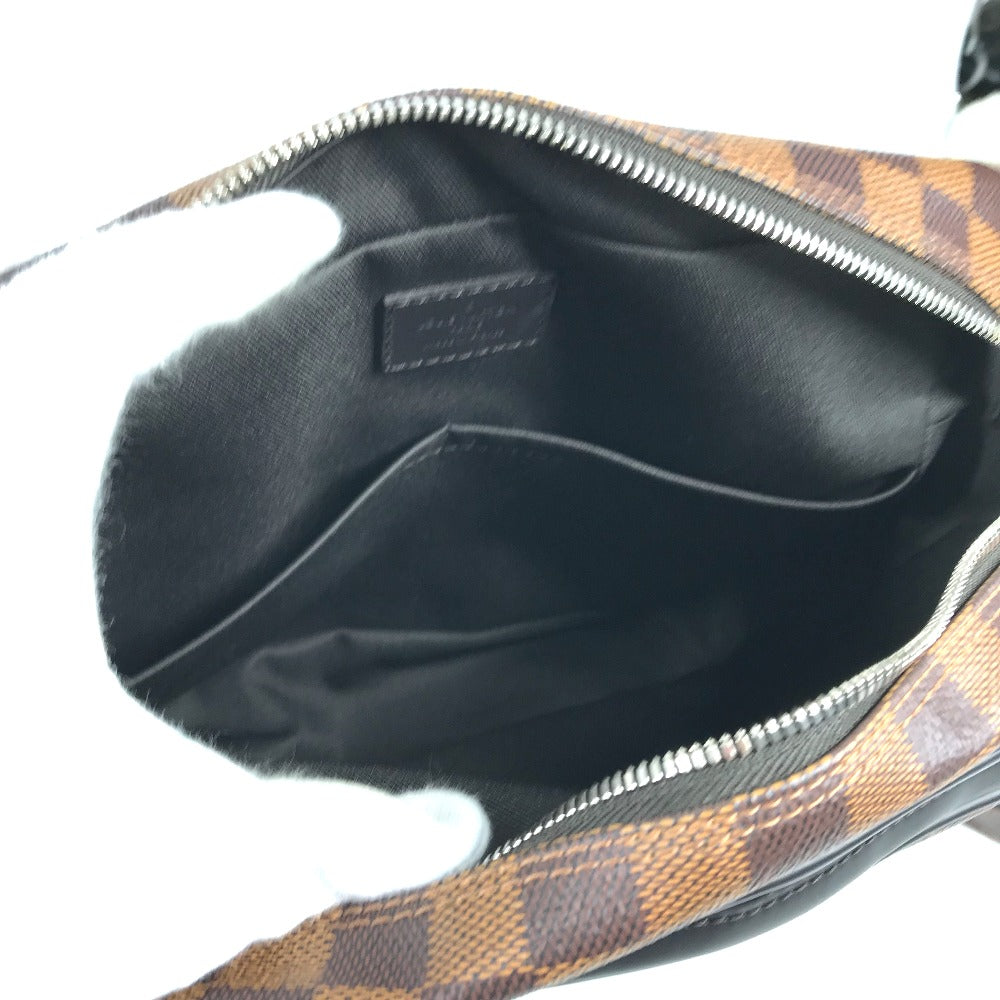 LOUIS VUITTON Shoulder Bag N42704 Damier canvas Brown Damier Dinos Chapman NilPM mens Used Authentic