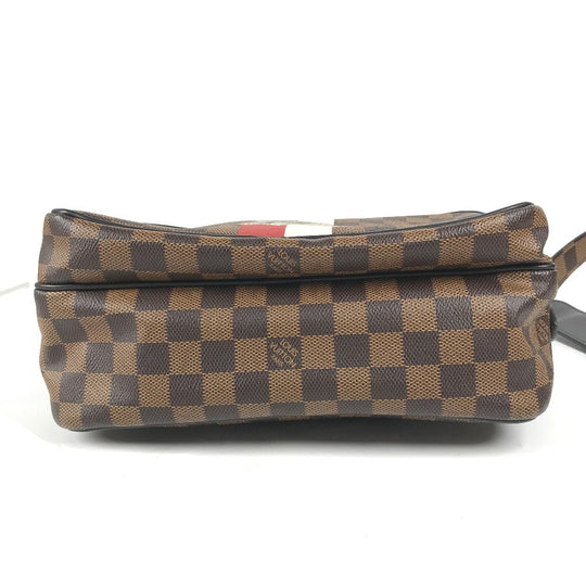 LOUIS VUITTON Shoulder Bag N42704 Damier canvas Brown Damier Dinos Chapman NilPM mens Used Authentic