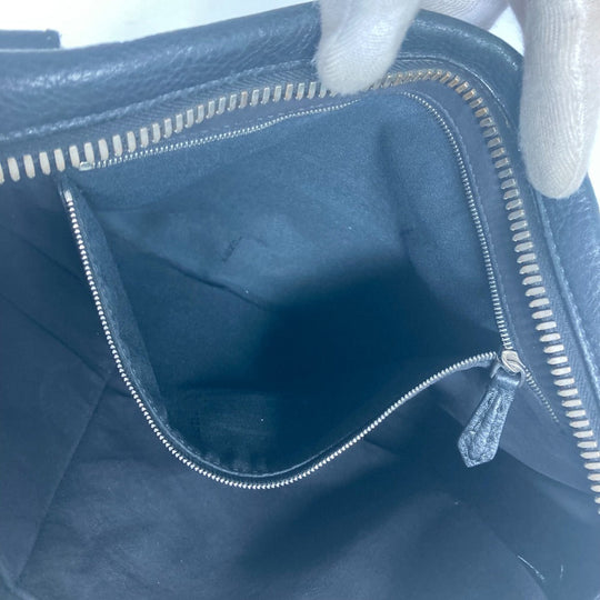 FENDI Shoulder Bag 7VA407 leather black Messenger bag Celeria