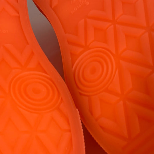 LOUIS VUITTON sneakers canvas Orange Tattoo line Monogram 7