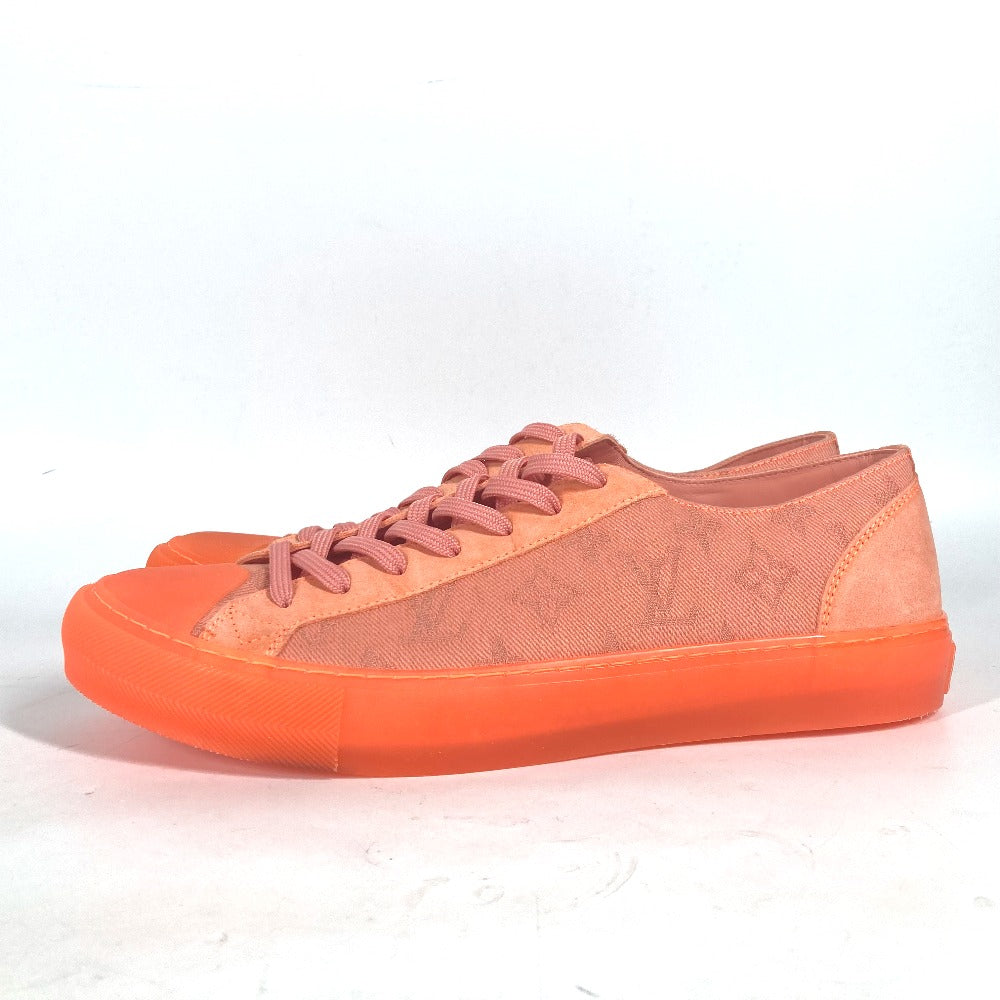 LOUIS VUITTON sneakers canvas Orange Tattoo line Monogram 7