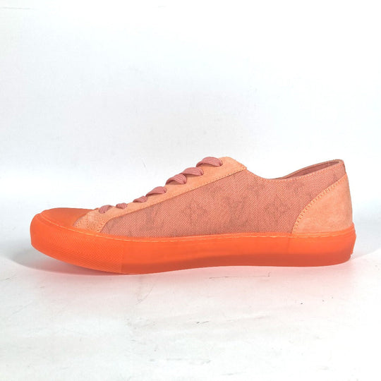 LOUIS VUITTON sneakers canvas Orange Tattoo line Monogram 7
